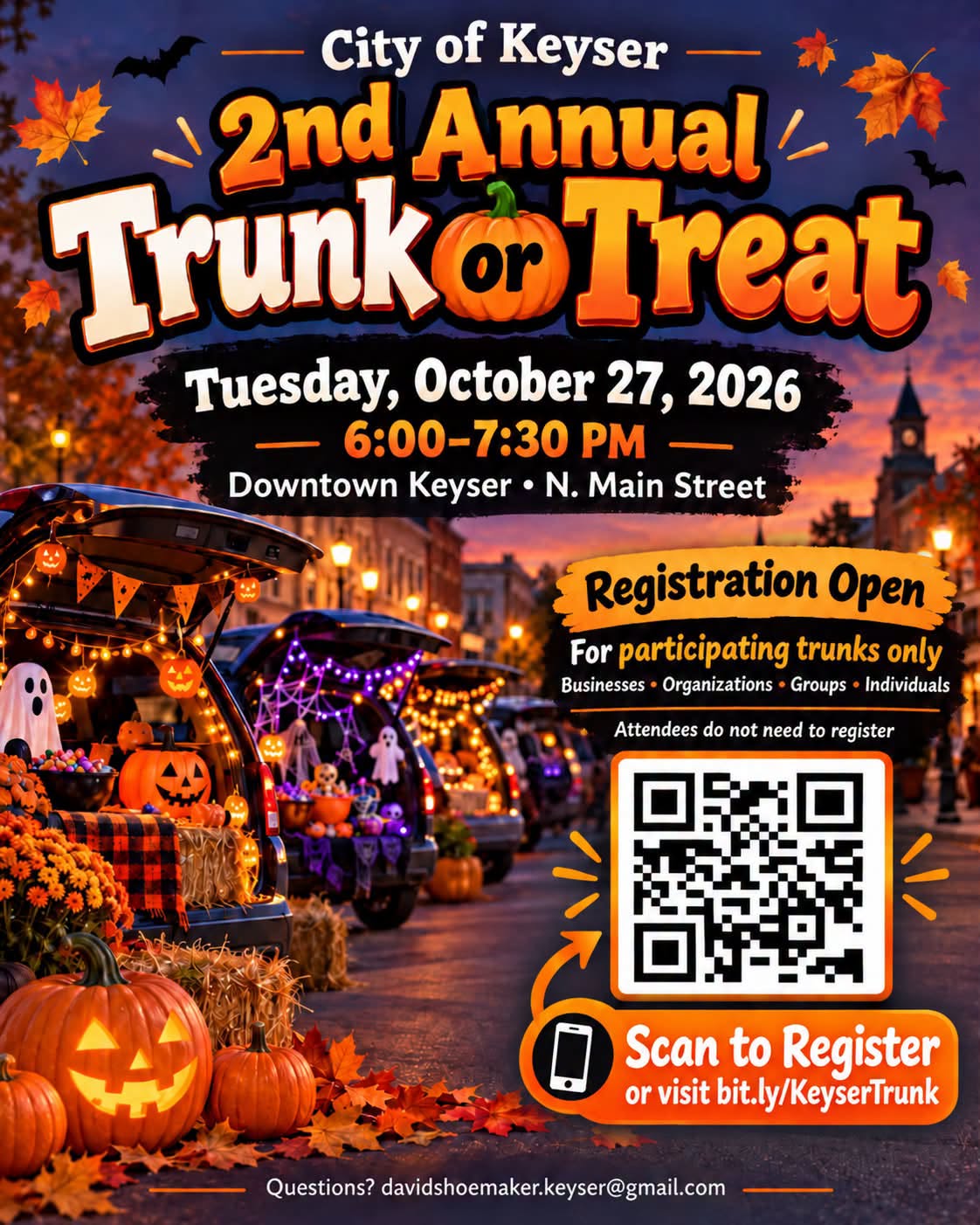 2nd Annual Trunk or Treat